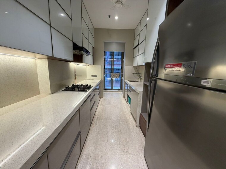 Kitchen, radius-64-greens 3 Bedroom 1300 Sq.Ft. Apartment In Santacruz West Mumbai 9973187