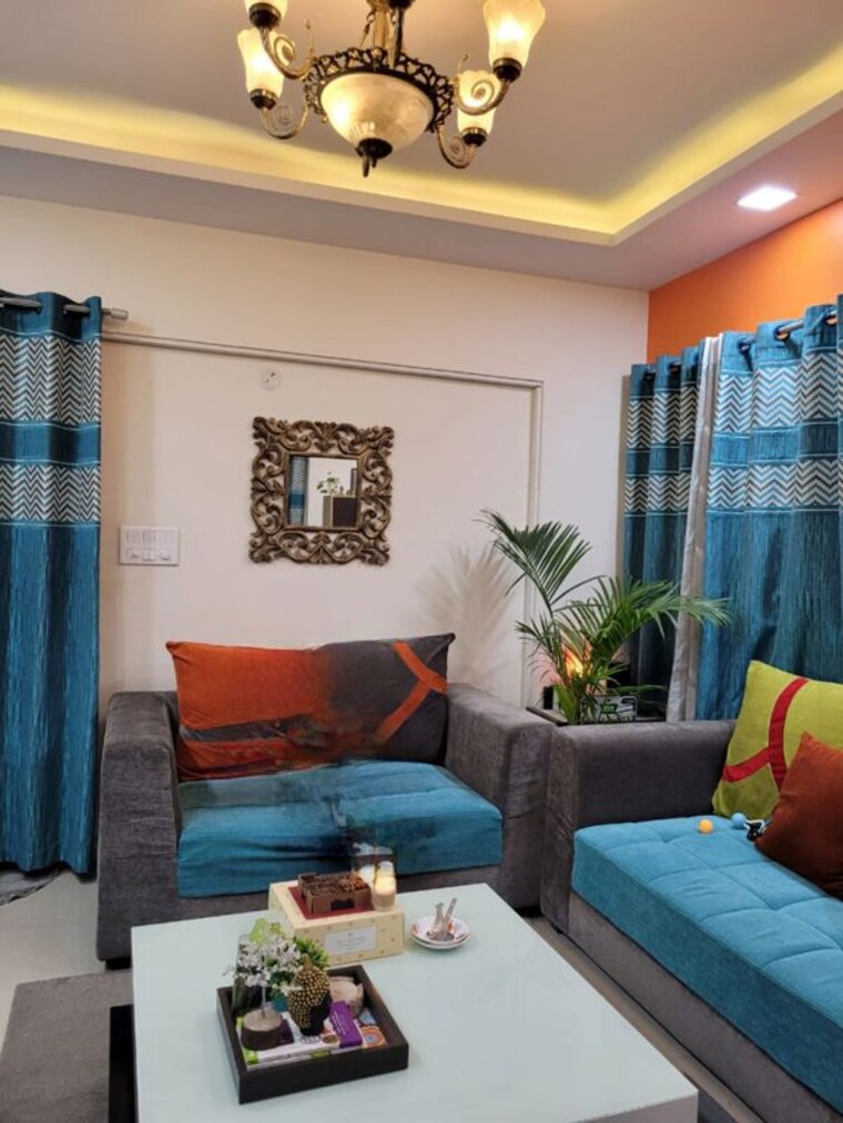 Living Room, dhammanagi-lilium-gardenia 2 Bedroom 1000 Sq.Ft. Apartment In Thanisandra Bangalore 9973180