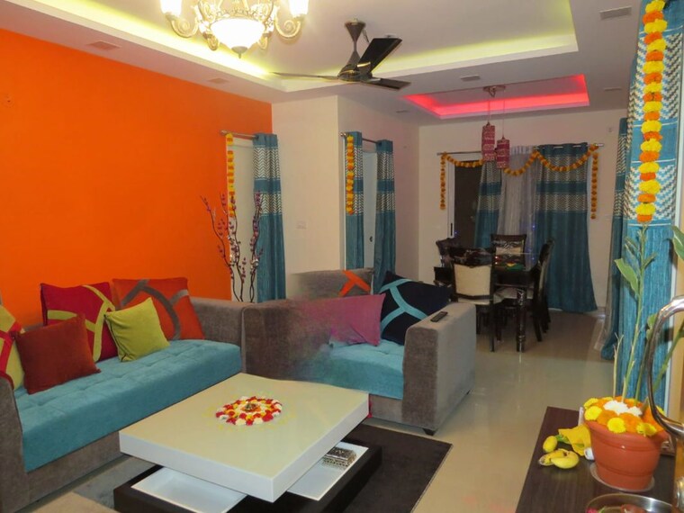 Bedroom, dhammanagi-lilium-gardenia 2 Bedroom 1000 Sq.Ft. Apartment In Thanisandra Bangalore 9973180