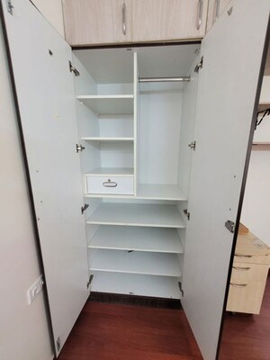 Bathroom in 2 BHK Apartment at Dhammanagi Lilium Gardenia, Thanisandra – for Rent