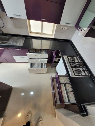 Kitchen in 2 BHK Apartment at Dhammanagi Lilium Gardenia, Thanisandra – for Rent