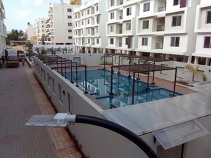 Balcony in 2 BHK Apartment at Dhammanagi Lilium Gardenia, Thanisandra – for Rent