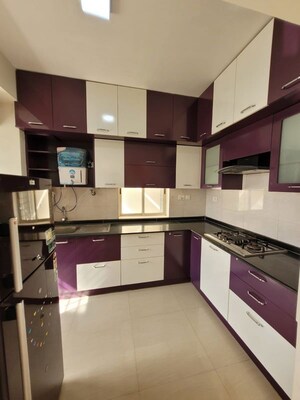 Kitchen in 2 BHK Apartment at Dhammanagi Lilium Gardenia, Thanisandra – for Rent