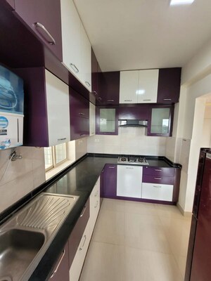 Kitchen in 2 BHK Apartment at Dhammanagi Lilium Gardenia, Thanisandra – for Rent