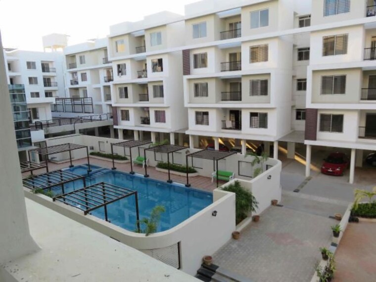 Exterior View, dhammanagi-lilium-gardenia 2 Bedroom 1000 Sq.Ft. Apartment In Thanisandra Bangalore 9973277