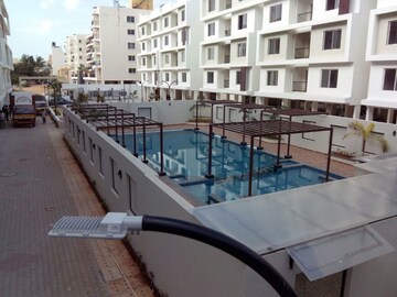 Balcony in 2 BHK Apartment at Dhammanagi Lilium Gardenia, Thanisandra – for Rent