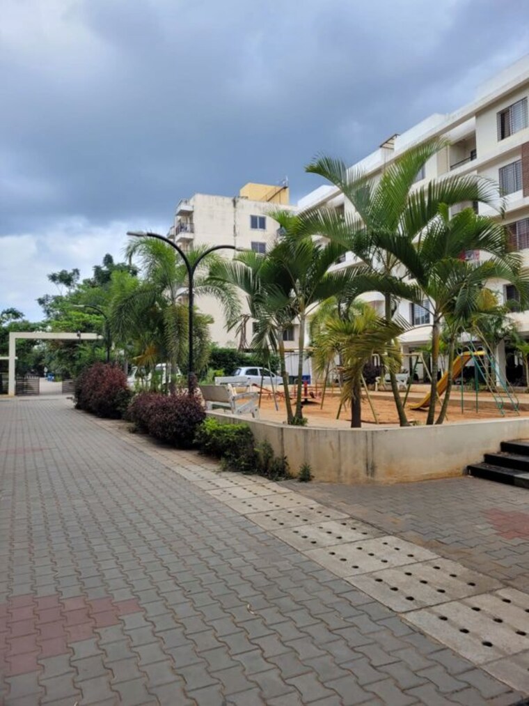 Exterior View, dhammanagi-lilium-gardenia 2 Bedroom 1000 Sq.Ft. Apartment In Thanisandra Bangalore 9973277