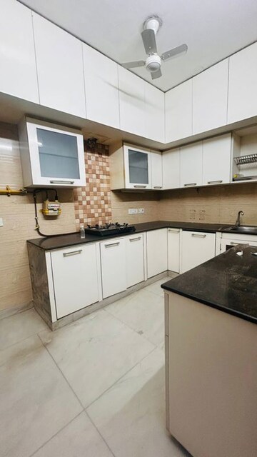Kitchen in 2 BHK Builder Floor at Malviya Nagar – for Rent