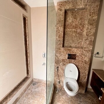 Bathroom in 3 BHK Builder Floor at Green Park – for Rent