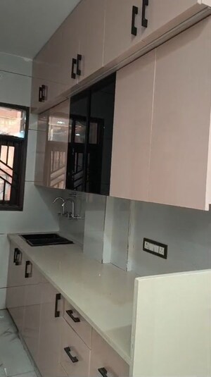 Kitchen in 1 BHK Builder Floor at Rohini Sector 23 – for Sale
