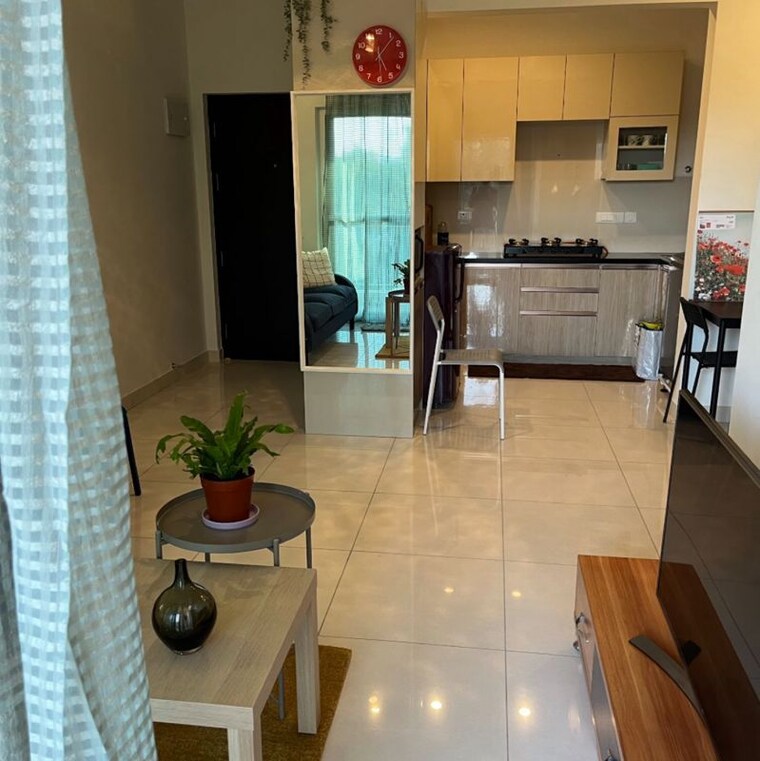 Living Room, brigade-bricklane 1 Bedroom 652 Sq.Ft. Apartment In Agrahara Badavane Bangalore 9973607