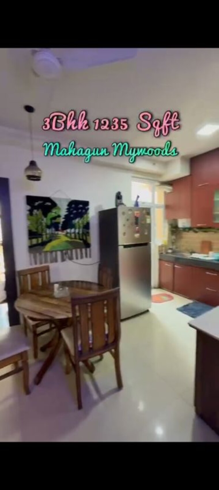 Master Bedroom, mahagun-mywoods 3 Bedroom 1235 Sq.Ft. Apartment In Sector 16c Greater Noida Greater Noida 9973683