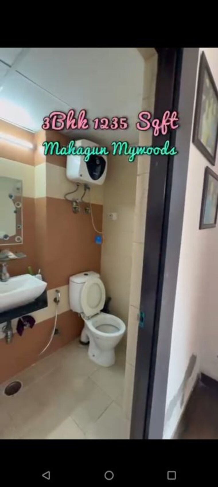Master Bedroom, mahagun-mywoods 3 Bedroom 1235 Sq.Ft. Apartment In Sector 16c Greater Noida Greater Noida 9973683