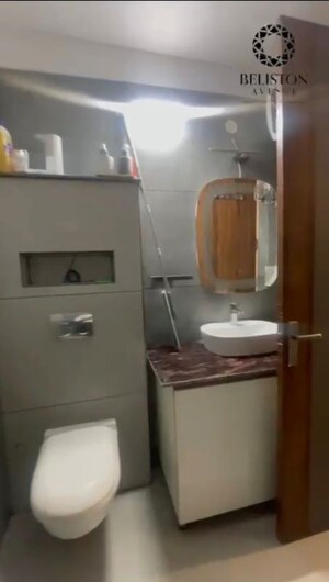 Bathroom in 3 BHK Apartment at GVT Beliston Avenue, Dhakoli – for Sale
