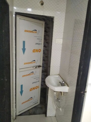 Bathroom in 1 BHK Apartment at Krishna Angan Complex, New Panvel – for Sale