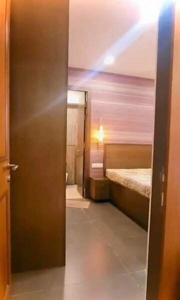 Bathroom in 3 BHK Apartment at Shapoorji Pallonji Vicinia, Powai – for Rent