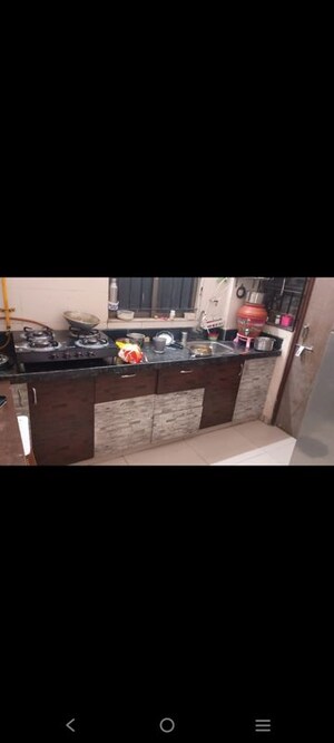Kitchen in 2 BHK Apartment at Shree Balaji Agora Residency, Sughad – for Rent
