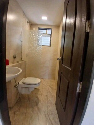 Bathroom in 2 BHK Apartment at New Satyam Complex, Nalasopara West – for Sale