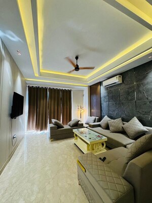 Living Room in 1 BHK Apartment at DLF Cyber SEZ, Sector 24 – for Rent