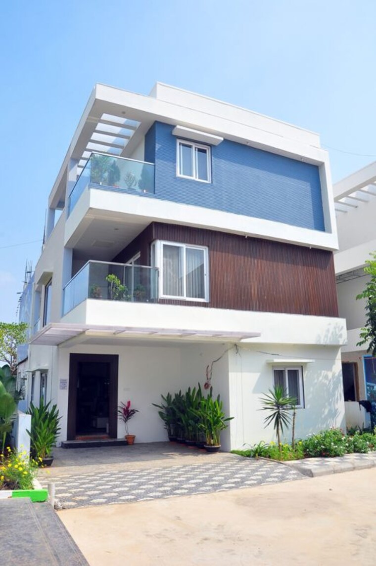 Exterior View, vilva-the-ambience-vista 3 Bedroom 2000 Sq.Ft. Villa In Ghatkesar Hyderabad 9974484