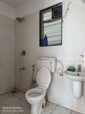 Bathroom in 2 BHK Apartment at Palladium Homes, Dhanori – for Rent