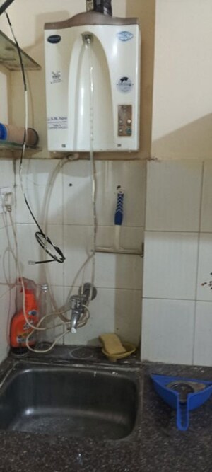 Bathroom in 1 BHK Apartment at Gandharv Darshan, Lower Parel – for Rent