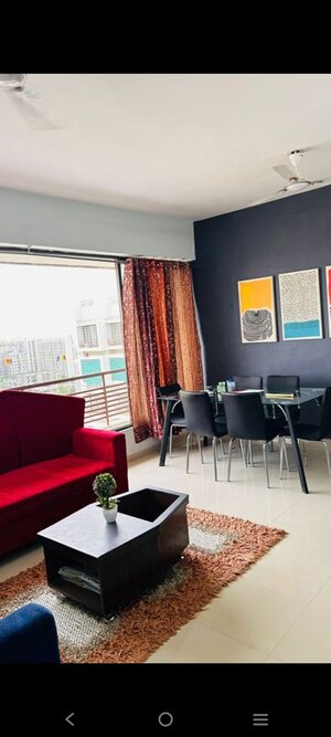 Living Room in 3 BHK Apartment at Aaryan Gloria, South Bopal – for Rent