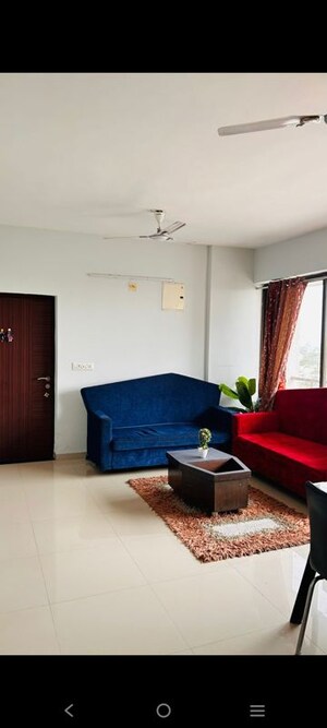 Living Room in 3 BHK Apartment at Aaryan Gloria, South Bopal – for Rent