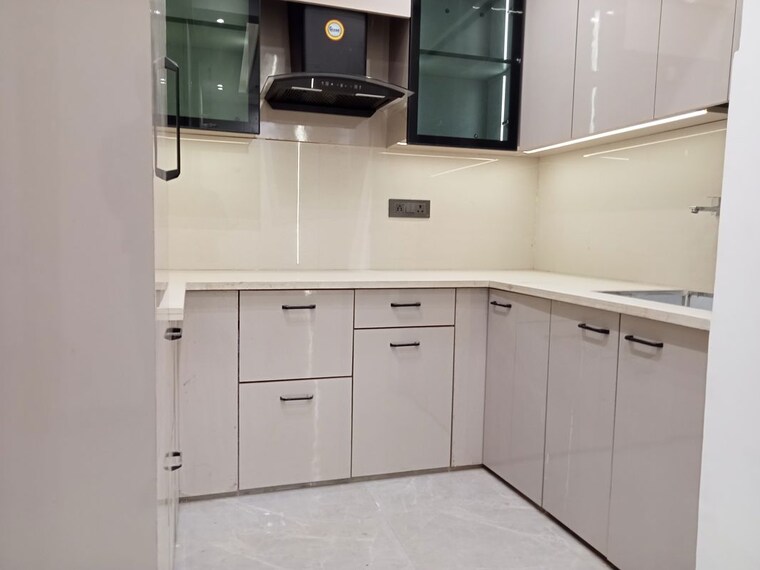 Kitchen, mahavir enclave 1 3 Bedroom 900 Sq.Ft. Builder Floor In Mahavir Enclave 1 Delhi 9974612