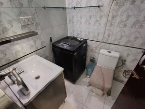 Bathroom in 3 BHK Villa at Ansal Harmony Homes, Sector 57 – for Rent
