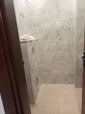 Bathroom in 2 BHK Builder Floor at Mahavir Enclave 1 – for Rent