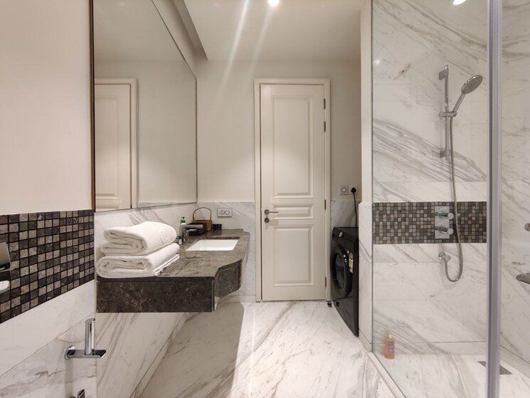 Bathroom, bhartiya-city-leela-residences 2 Bedroom 2025 Sq.Ft. Apartment In Thanisandra Main Road Bangalore 9974843