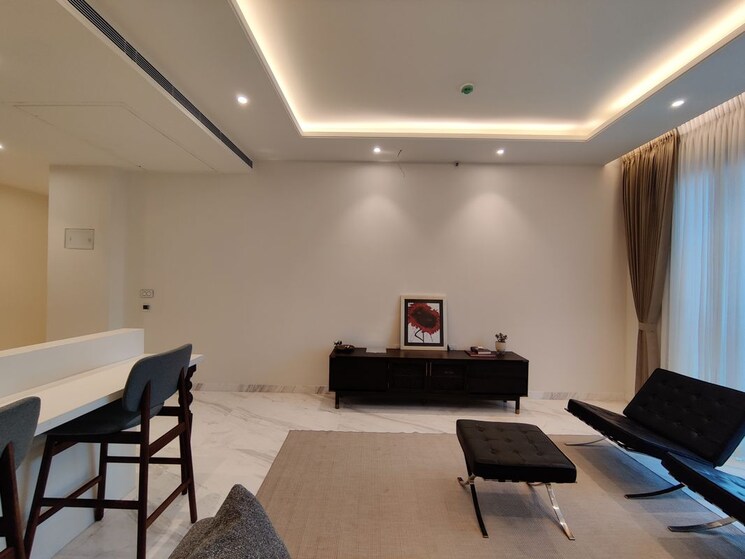 Living Room, bhartiya-city-leela-residences 2 Bedroom 2025 Sq.Ft. Apartment In Thanisandra Main Road Bangalore 9974843