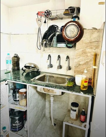 Kitchen in 1 BHK Builder Floor at Sector 19 – for Rent