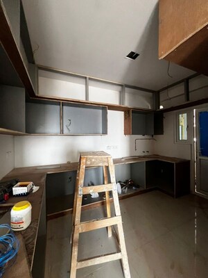 Kitchen in 2 BHK Apartment at Rajapushpa Provincia, Narsingi – for Rent