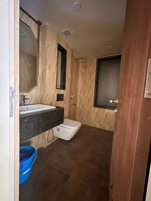 Bathroom in 2 BHK Apartment at Lodha Sterling, Kolshet Road – for Rent