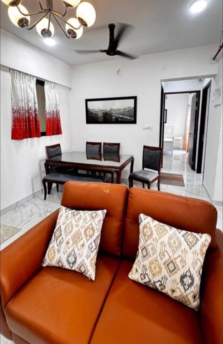 Living Room, raymond-ten-x-era 2 Bedroom 615 Sq.Ft. Apartment In Pokhran Road No One Thane 9975393