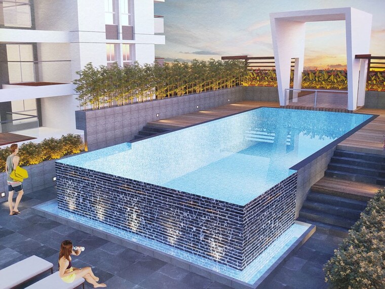 Swimming Pool, lohia-unika 4 Bedroom 4002 Sq.Ft. Apartment In Hadapsar Pune 9973040