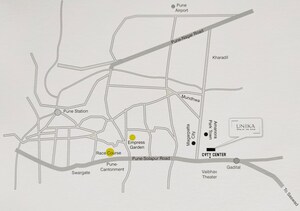 4 BHK Apartment – Map Location View at Lohia Unika, Hadapsar - for Sale