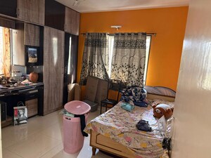 Living Room in 2 BHK Apartment at Rakshak Nagar Gold, Kharadi – for Rent