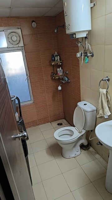 Bathroom in 3 BHK Apartment at Mahagun Mywoods, Sector 16c Greater Noida – for Rent