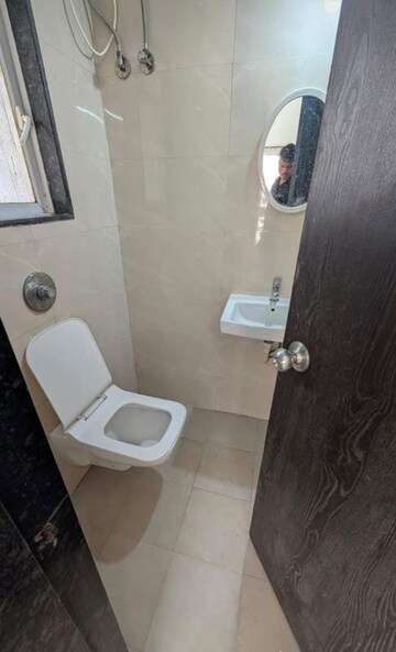Bathroom in 2 BHK Apartment at Aashna Samadhan, Goregaon West – for Rent