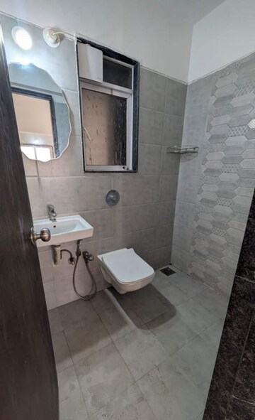 Bathroom in 2 BHK Apartment at Aashna Samadhan, Goregaon West – for Rent