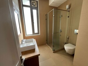 Bathroom in 4 BHK Independent House at Friends Colony – for Rent