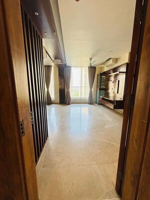 Building Lobby in 3 BHK Apartment at One Hiranandani Park, Ghodbunder Road – for Rent