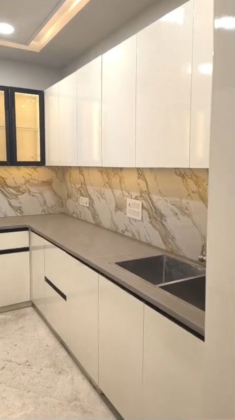 Kitchen, rohini sector 23 4 Bedroom 2200 Sq.Ft. Builder Floor In Rohini Sector 23 Delhi 9975697