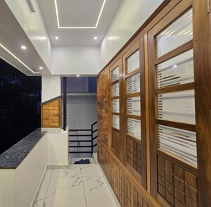 Staircase in 3 BHK Villa at Kallekkad – for Sale