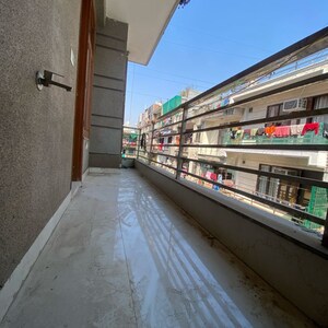Balcony in 3 BHK Builder Floor at Chattarpur – for Rent