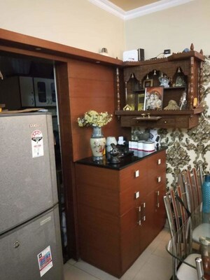 Kitchen in 2 BHK Builder Floor at Ansal Sushant Apartments, Sushant Lok I – for Rent