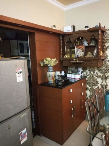 Kitchen in 2 BHK Builder Floor at Ansal Sushant Apartments, Sushant Lok I – for Rent